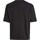 textil Mujer Tops y Camisetas Calvin Klein Jeans Pw - Ss T-Shirt(Rel Negro