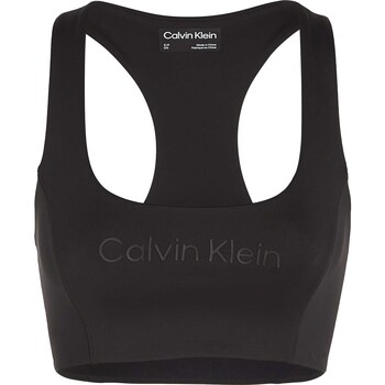 textil Mujer Camisetas sin mangas Calvin Klein Jeans Wo - Medium Support Negro