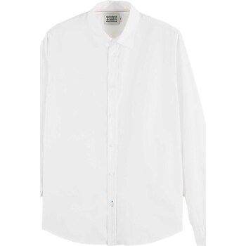 textil Hombre Camisas manga larga Scotch & Soda Camicia Scotchesoda Oxford Blanco