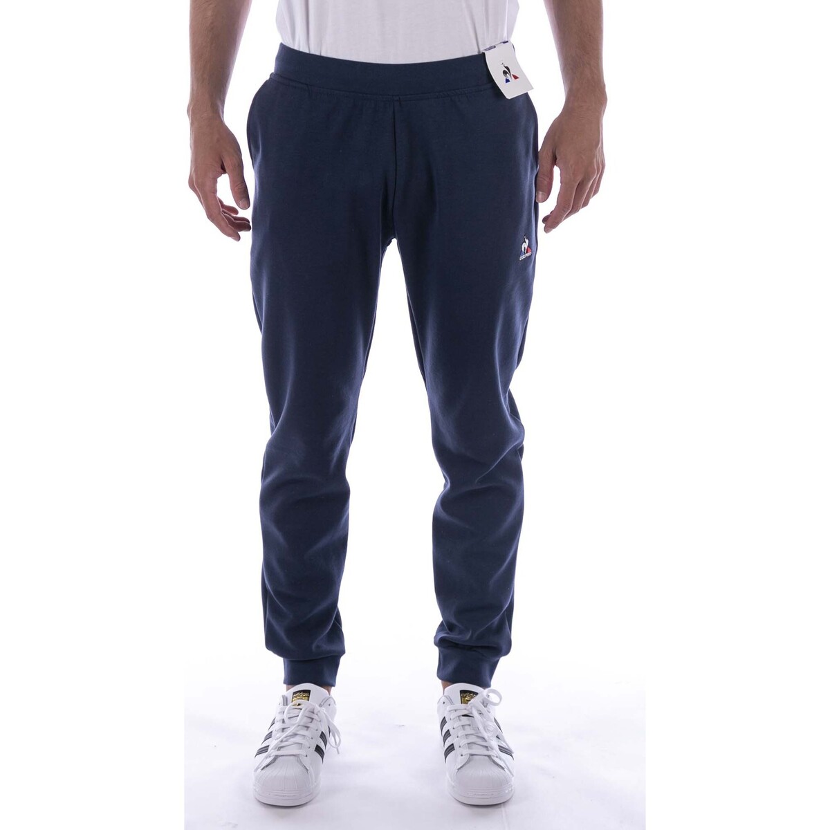textil Hombre Pantalones Le Coq Sportif Pantaloni  Ess Pant Regular M Blu Azul