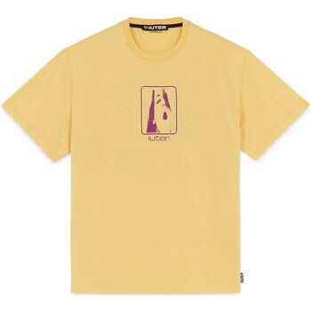 textil Hombre Tops y Camisetas Iuter Control Tee Amarillo