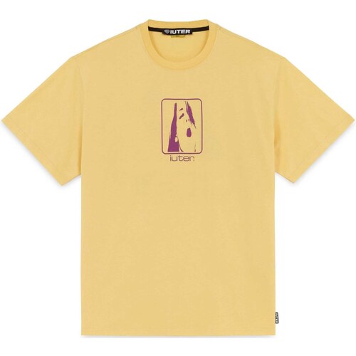 textil Hombre Tops y Camisetas Iuter Control Tee Amarillo
