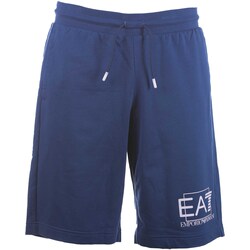 textil Hombre Shorts / Bermudas Emporio Armani EA7 Bermuda Azul