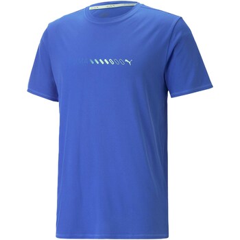 textil Hombre Tops y Camisetas Puma T-Shirt  Run Favorite Logo Tee Azul