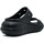 Zapatos Mujer Pantuflas Crocs Classic Crush Sandal W Negro