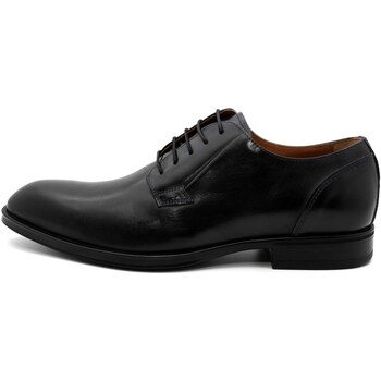 Zapatos Hombre Derbie & Richelieu NeroGiardini Scarpe Eleganti  Kenia Liegi Negro