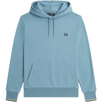 textil Hombre Polaire Fred Perry Felpa Fred Perry Tipped Hooded Azul