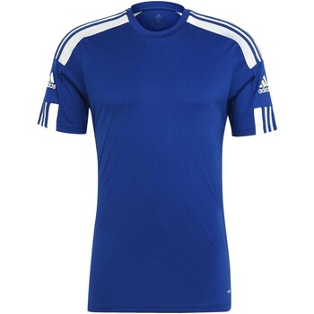 textil Hombre Tops y Camisetas adidas Originals Squad 21 Jsy Ss Royal Blue/White Azul