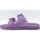 Zapatos Mujer Sandalias Colors of California Ciabatta  Sandal Pvc Lilla Violeta