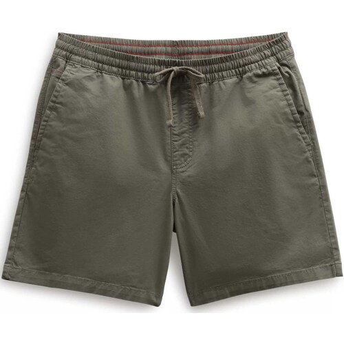 textil Hombre Shorts / Bermudas Vans Mn Range Relaxed Elastic Short Verde