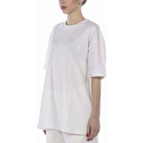 textil Tops y Camisetas Heaven Door Embroidered Logo Bianco Blanco