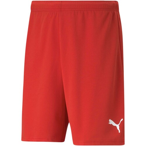 textil Niños Shorts / Bermudas Puma Teamrise Short Rosso Rojo