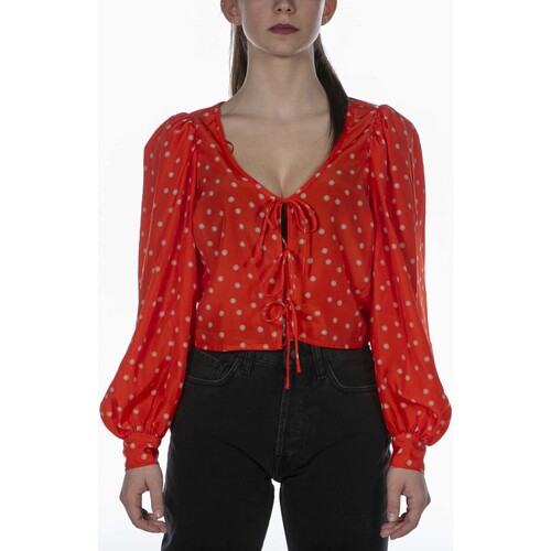 textil Mujer Tops y Camisetas Levi's Camicia Levi's Blouse Daisy Foulard Rosso Rojo