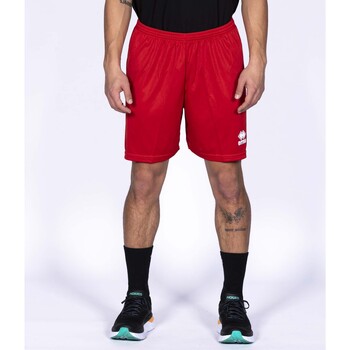 textil Hombre Shorts / Bermudas Errea Pantaloni Corti  New Skin Panta Ad Rosso Rojo