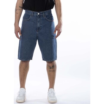 textil Hombre Shorts / Bermudas Amish Bermuda  Tommy Stone Blu Azul