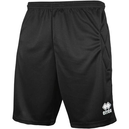 textil Niño Shorts / Bermudas Errea Pantaloni Corti  Impact Portiere Bimbo Nero Negro