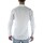 textil Hombre Camisas manga larga Sl56 Camicia  Bianco Azzurro Blanco