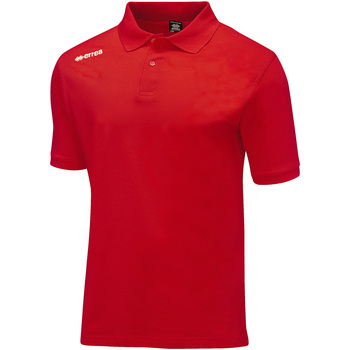 textil Niño Tops y Camisetas Errea Polo  Team Colour 2012 Jr Mc Rosso Rojo