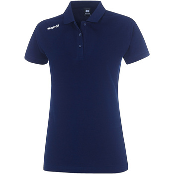textil Mujer Tops y Camisetas Errea Polo  Team Ladies Mc Ad Blu Azul