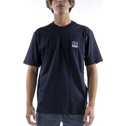 textil Hombre Tops y Camisetas Russell Athletic T-Shirt Russell Athletic Badley Blu Azul