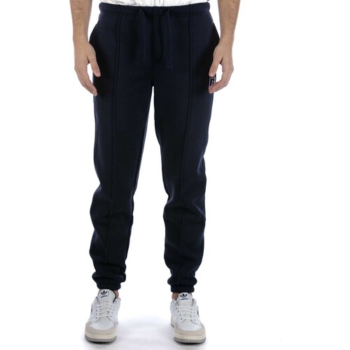 textil Hombre Pantalones Russell Athletic Pantaloni Russell Athletic Iconic Cuffed Nero Negro
