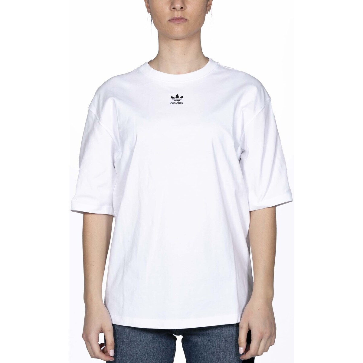 textil Mujer Tops y Camisetas adidas Originals Tee Blanco
