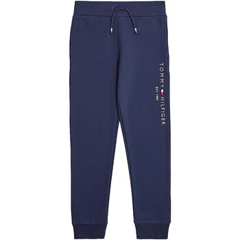 textil Niño Pantalones Tommy Hilfiger Pantaloni  Essential Sweatpants Blu Azul