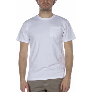 textil Hombre Tops y Camisetas Bomboogie T-Shirt  Roundneck Bianco Blanco