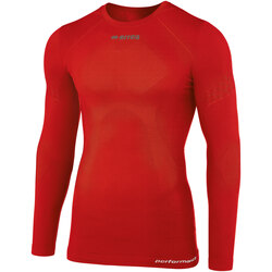 textil Tops y Camisetas Errea Maglia Termica  Davor Ml Ad Rosso Rojo