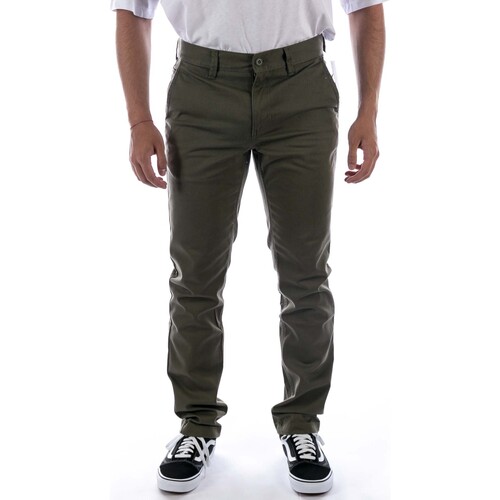 textil Hombre Pantalones Vans Pantaloni  Mn Authentic Chino S Verde Verde