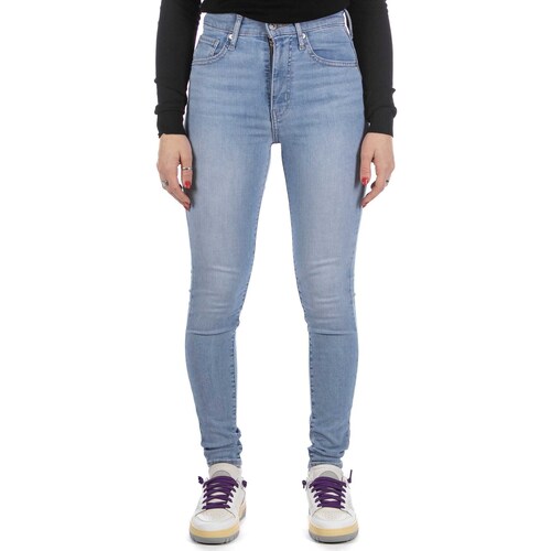 textil Mujer Pantalones Levi's Jeans  Mile High Super Skinny Marino