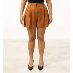 textil Mujer Shorts / Bermudas Manila Grace Shorts Con Tasche Marrón