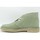 Zapatos Hombre Derbie & Richelieu Clarks Scarpa  Desert Boot Menta Verde