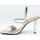 Zapatos Mujer Zapatos de tacón Steve Madden Sandalo  Exquisite Argento Plata
