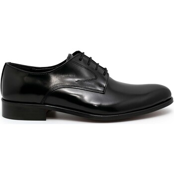 Zapatos Hombre Derbie & Richelieu Melluso Scarpe Eleganti  Nero Negro