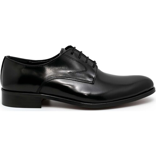 Zapatos Hombre Derbie & Richelieu Melluso Scarpe Eleganti  Nero Negro