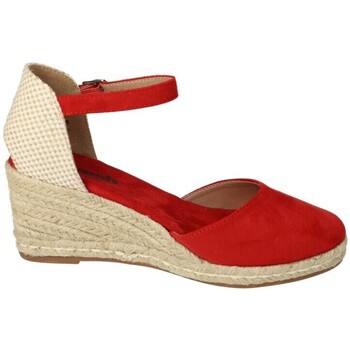 Zapatos Mujer Senderismo Refresh Esparteñas clásicas Rojo