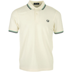 textil Hombre Tops y Camisetas Fred Perry Twin Tipped Beige