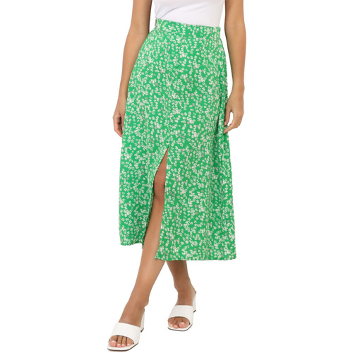 textil Mujer Faldas La Modeuse 66711_P155406 Verde
