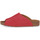 Zapatos Mujer Zuecos (Mules) Haflinger BIO FORTUNA ROT CALZ F Rojo