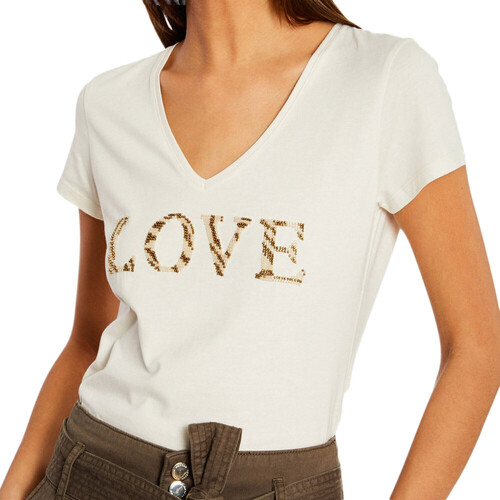 textil Mujer Tops y Camisetas Morgan  Blanco