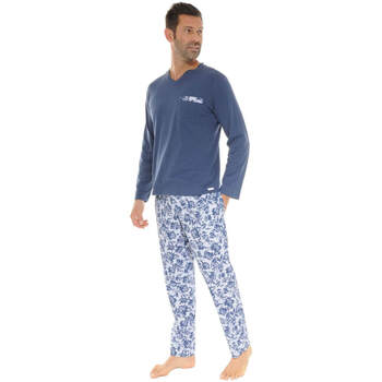 textil Hombre Pijama Pilus XAVI Azul