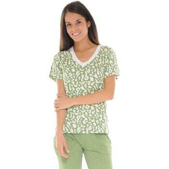 textil Mujer Pijama Christian Cane VALORINE Verde