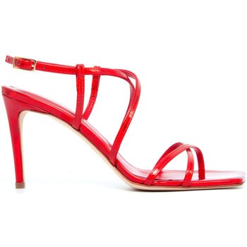 Zapatos Mujer Sandalias Ncub MONY-17-PREWI-ROSSO Rojo