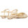 Zapatos Mujer Sandalias Ncub DAFNE-27-PREWI-NUDE Oro