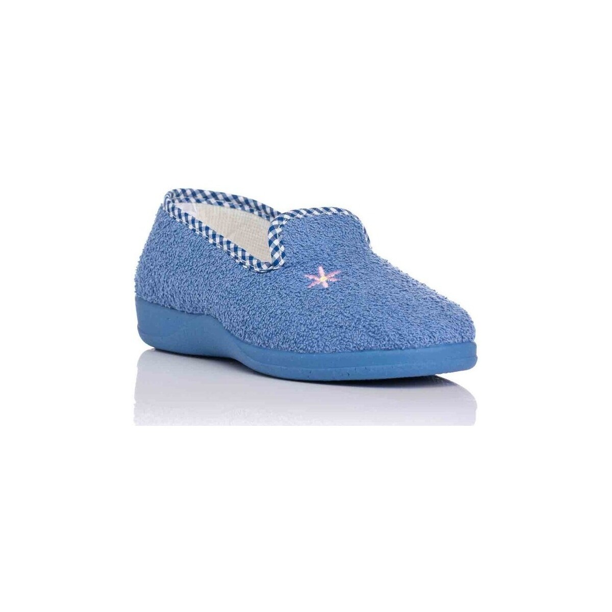Zapatos Mujer Pantuflas Ruiz Y Gallego 9601 TOALLA Azul