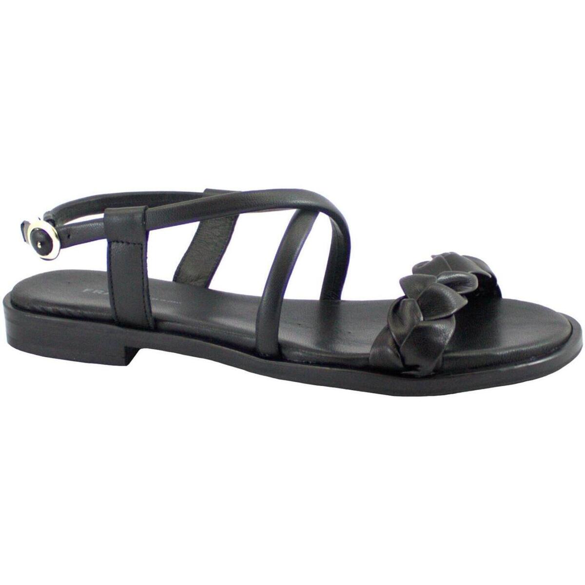 Zapatos Mujer Sandalias Frau FRA-E23-85P9-NE Negro
