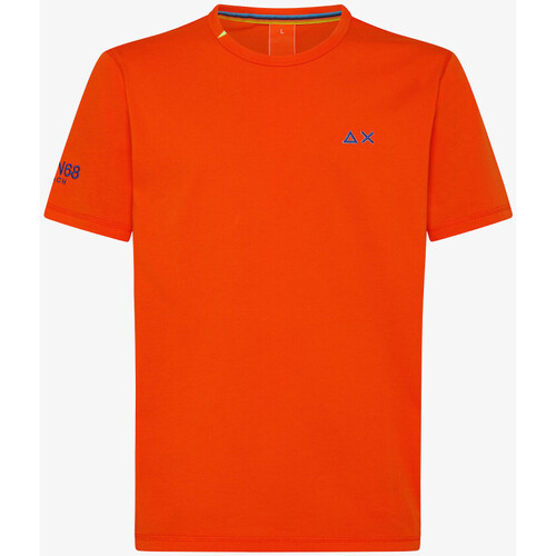 textil Hombre Tops y Camisetas Sun68  Naranja