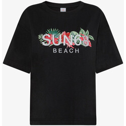 textil Mujer Tops y Camisetas Sun68  Negro