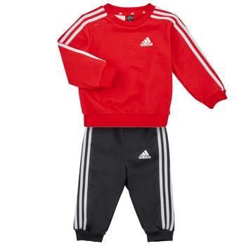 textil Niño Conjunto Adidas Sportswear 3S JOG Rojo / Blanco / Negro